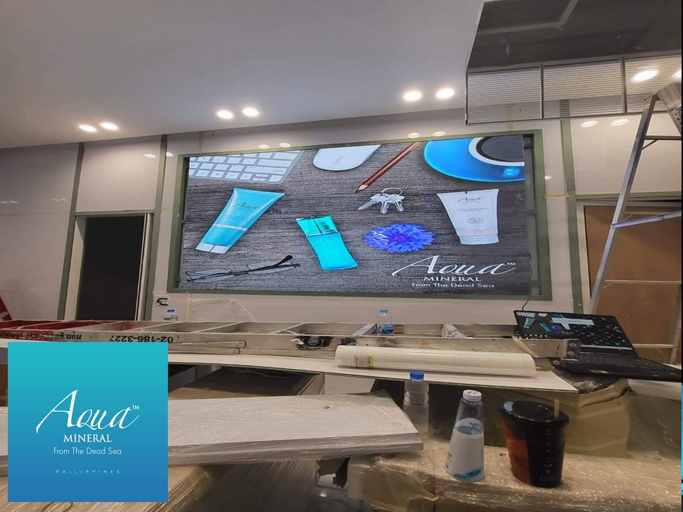 โครงสร้างติดตั้งจอ LED