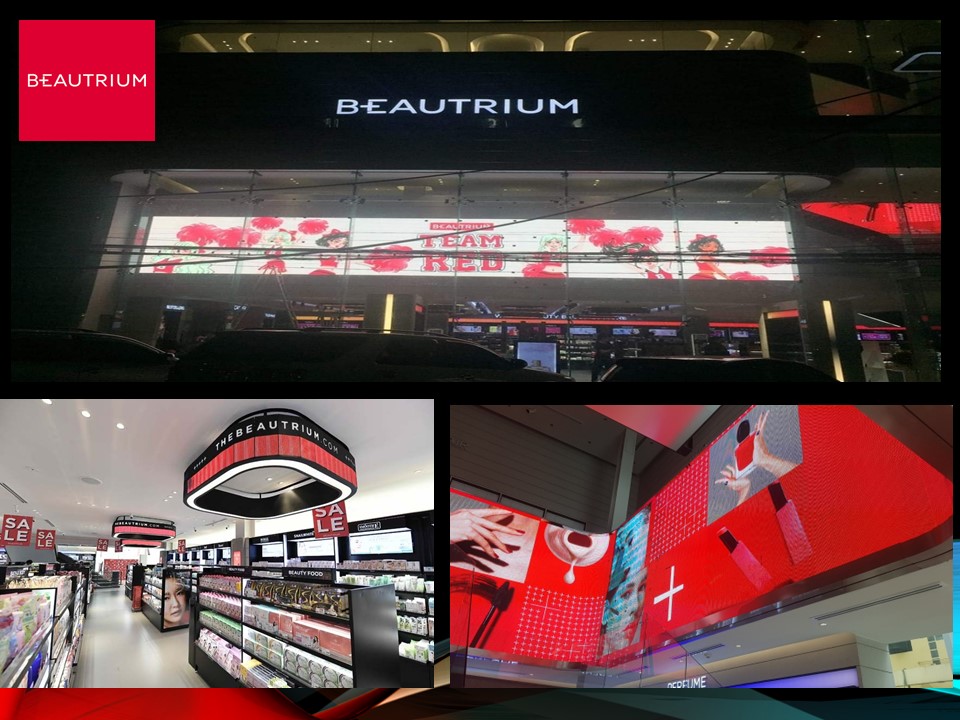 โครงสร้างติดตั้งจอ LED