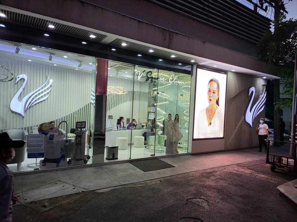 โครงสร้างติดตั้งจอ LED